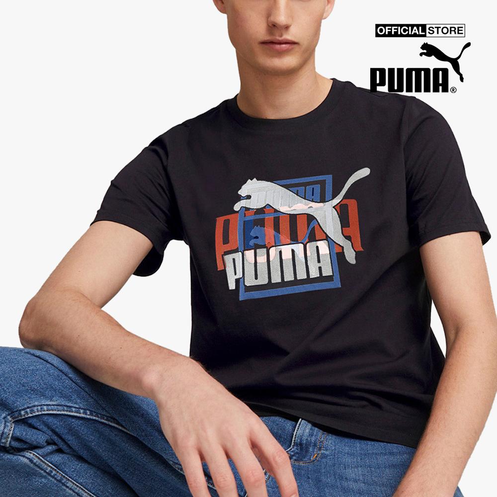 PUMA - Áo thun nam cổ tròn tay ngắn Classics GEN 538180-0