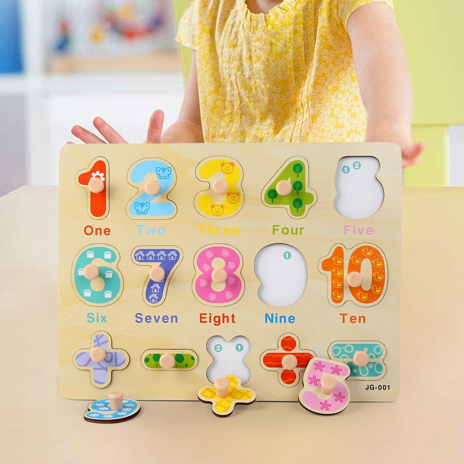 Jigsaw Puzzle Sorting Basic Skills for Boys and Girls Children New Year Gift