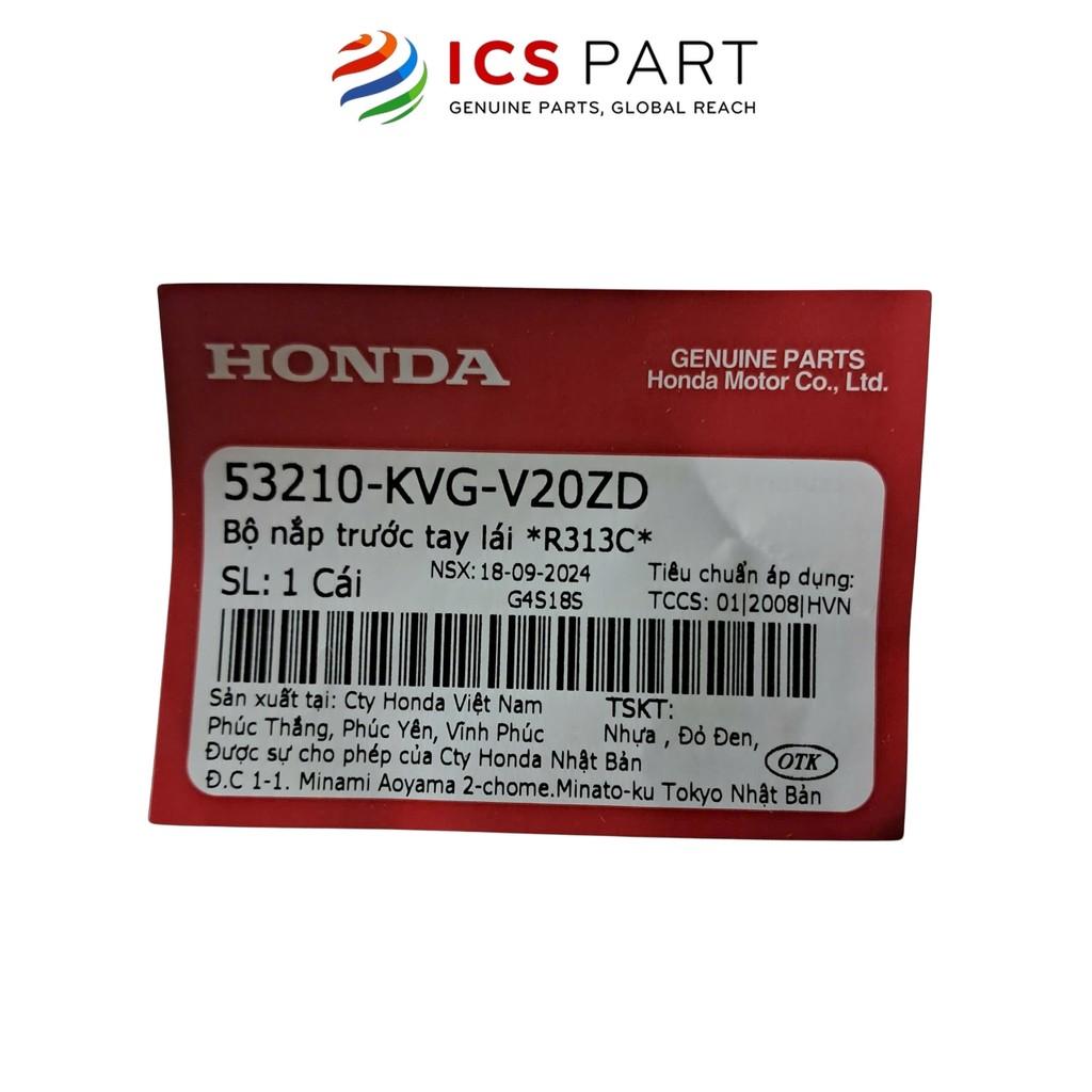 Bộ nắp trước tay lái *R313C* HONDA Air Blade 110 2009-2010 (53210KVGV20ZD)