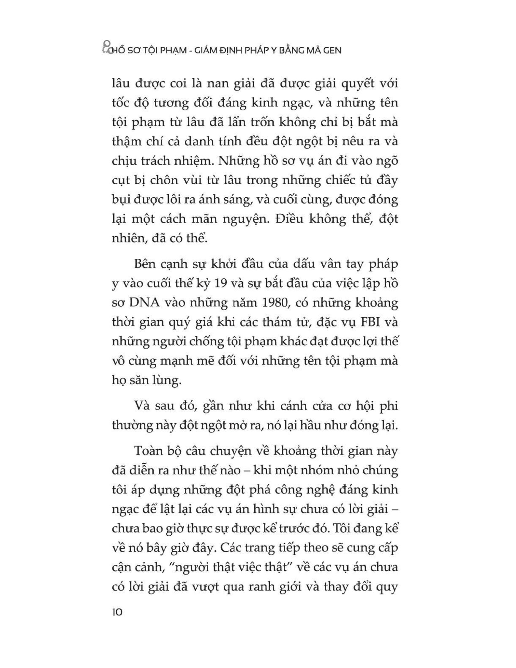 Hồ Sơ Tội Phạm - Giám Định Pháp Y Bằng Mã Gen_1980