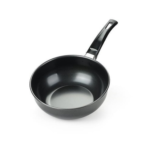 Combo chảo chống dính sâu lòng 18cm và set 4 tô + 1 rổ inox