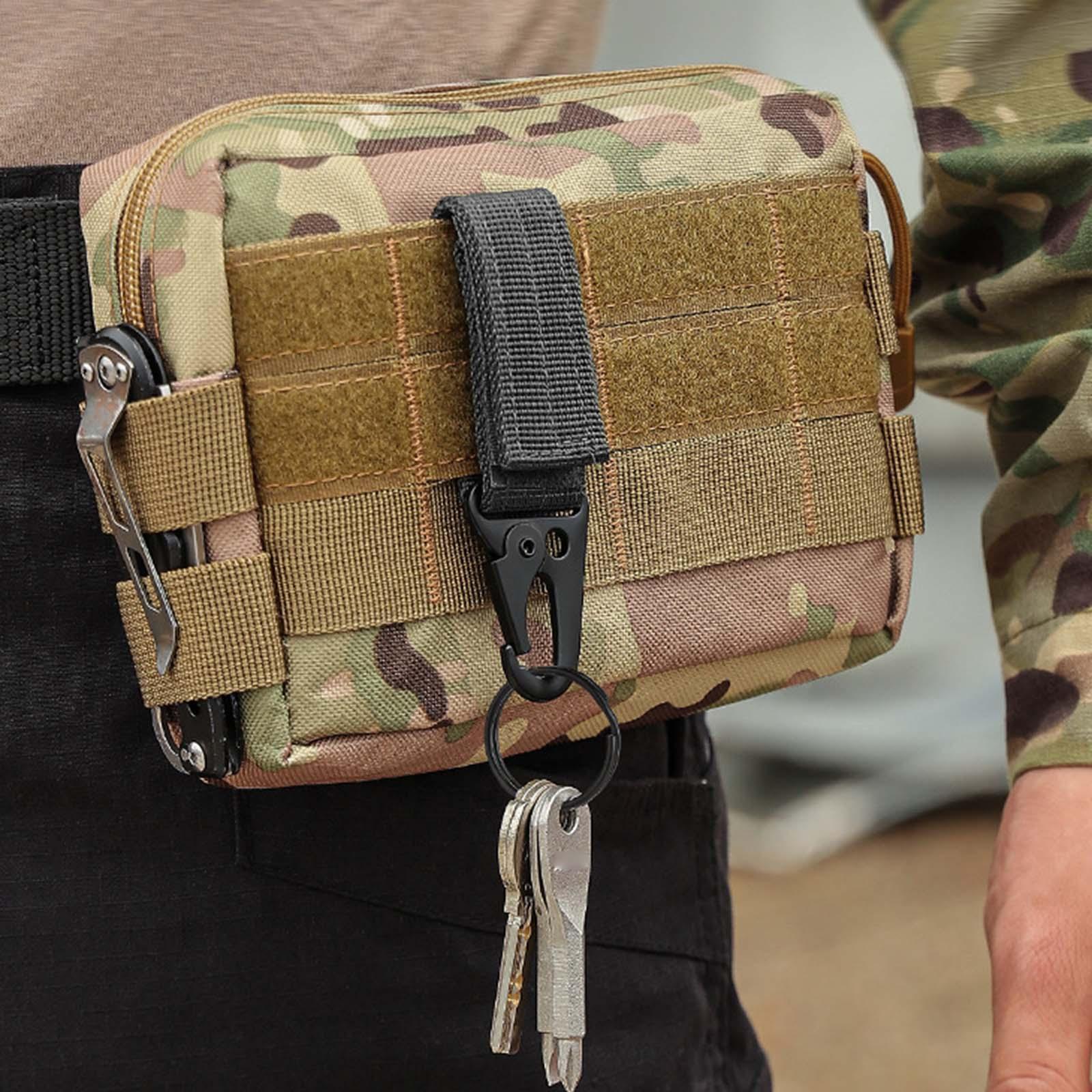 Nylon Duty Belt Keepers with Key Holder Key Holder Nylon Webbing Buckle