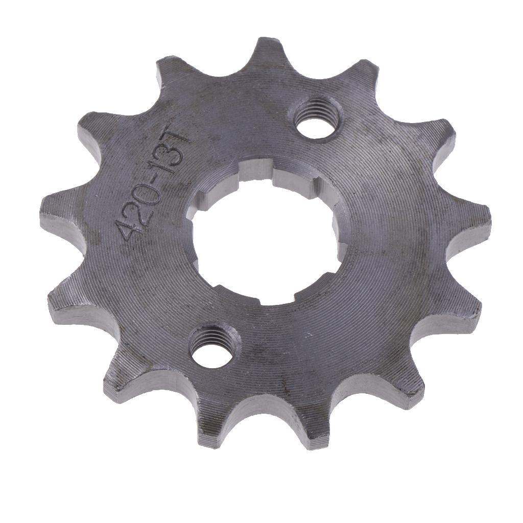 13 Teeth 420 Front Sprocket Sprocket for 110cc 125cc 140cc Pro Bike