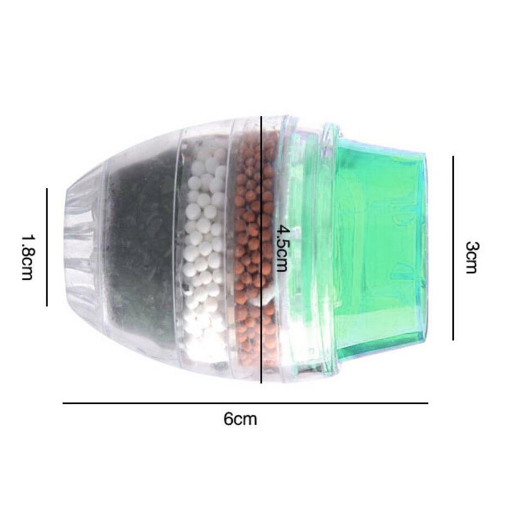 Water Filter 5-layer Tap Nozzle Kitchen Filter Sprayer