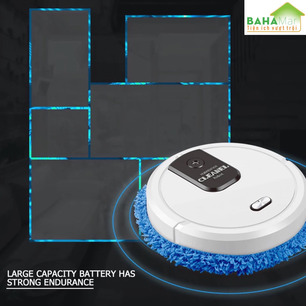 ROBOT THÔNG MINH ĐA NĂNG TỰ ĐỘNG 3 TRONG 1 "BAHAMAR"