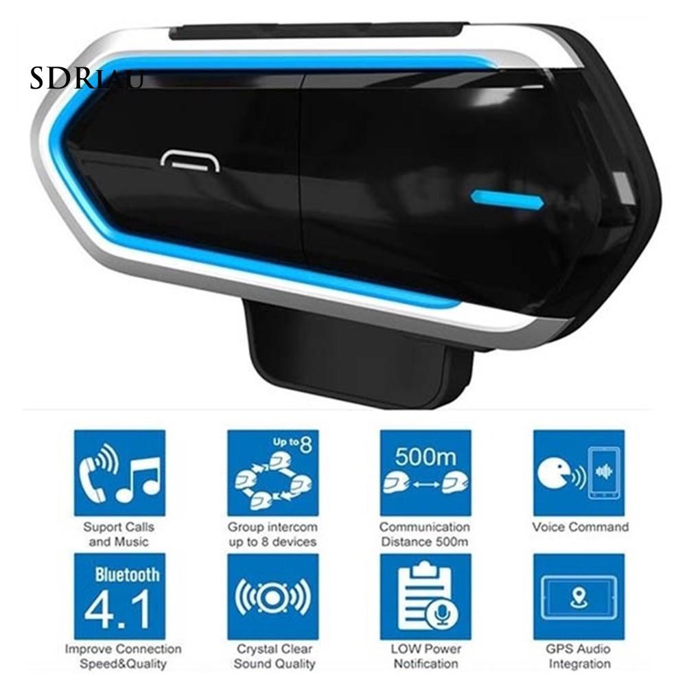 Bộ tai nghe bluetooth 4.1 liên lạc nội bộ B35 gắn mũ bảo hiểm đi xe mô tô