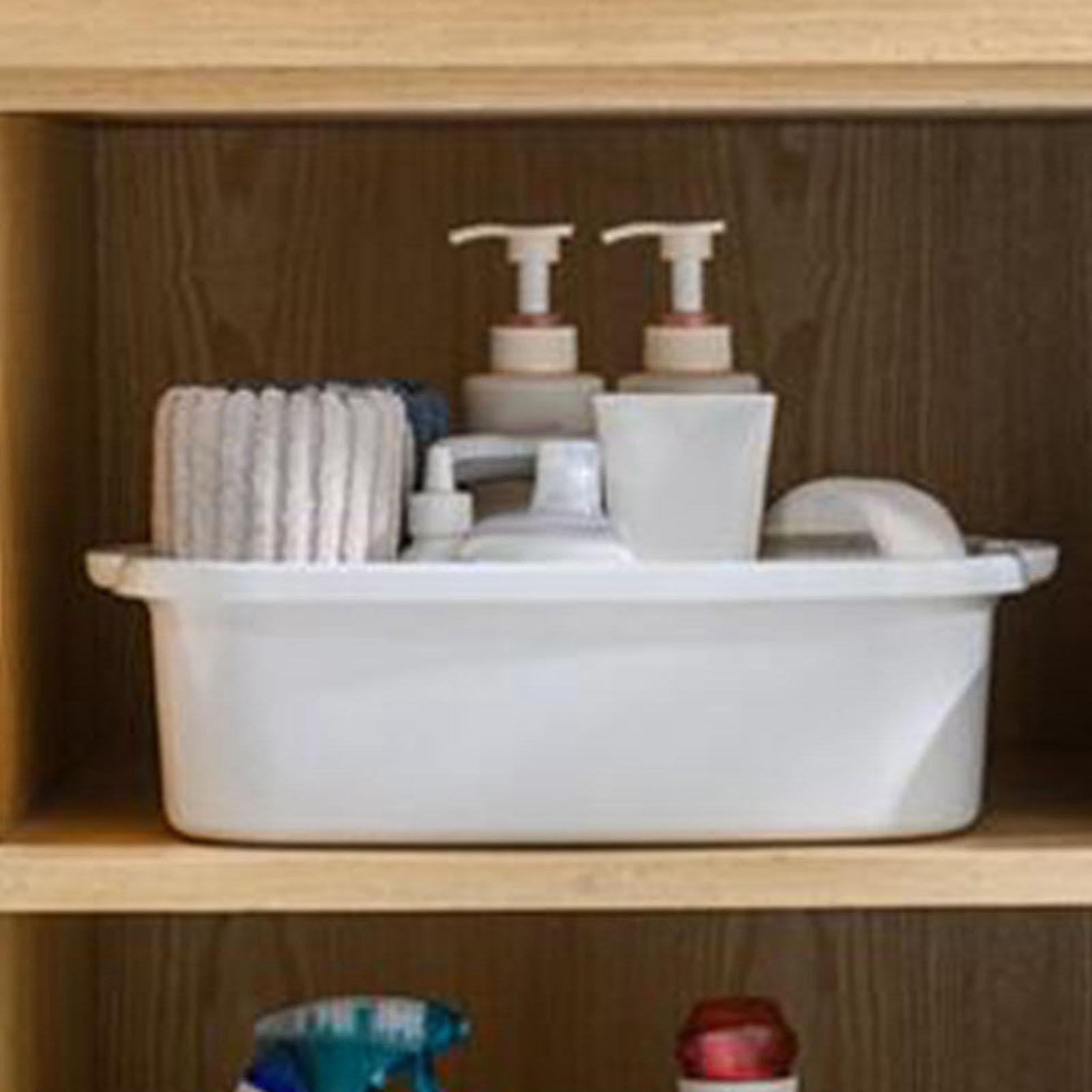 Caddy Storage Organizer Tote with Handle Large Capacity Bath Basket for Dorm