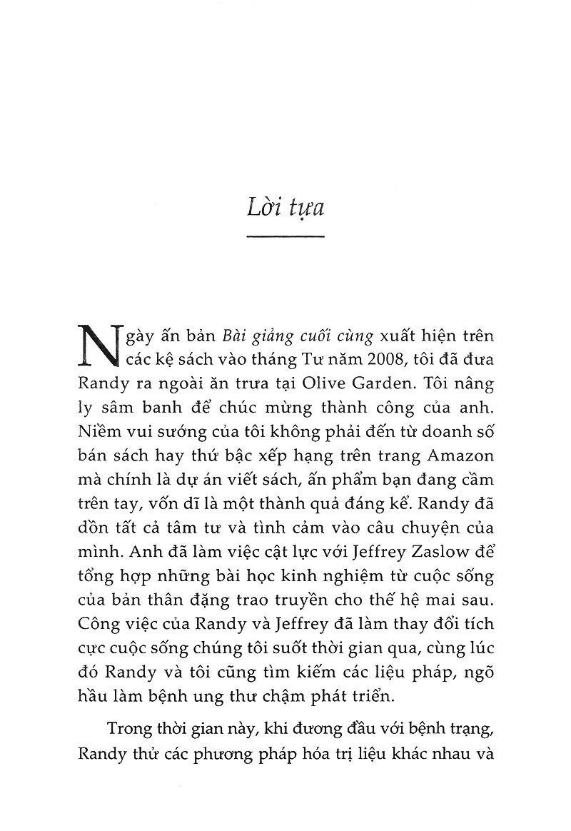 Sách Bài Giảng Cuối Cùng