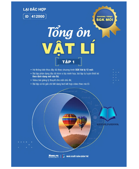 Sách - Tổng Ôn Vật Lí - tập 1 (Moon)