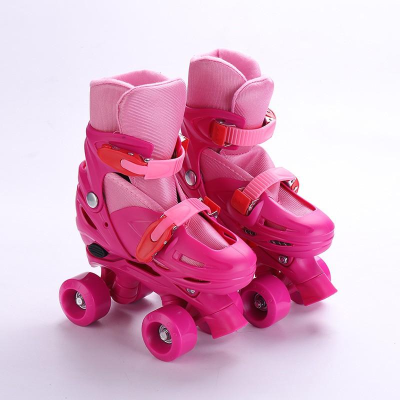 Giày trượt patin trẻ em 2 hàng bánh đi được luôn có size cho bé từ 5-15 tuổi