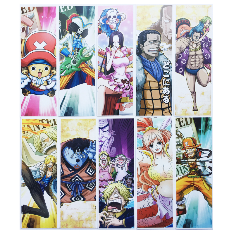 Hộp 36 Đánh Dấu Sách Bookmark Amine One Piece - Đảo Hải Tặc