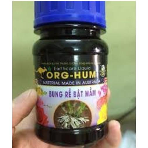 ORG HUM - Bổ sung Humic, kích rễ, kích mầm (chai 100ml)