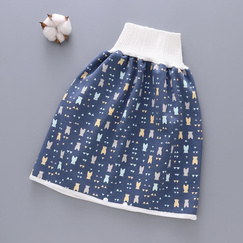 Giường Thoải Mái Trẻ Em & Tã Người Lớn Váy Quần Cho Bé Mùa Hè Thấm Hút Quần Short Ngăn Ngừa Váy Thời Điểm Rò Rỉ Trải Thảm