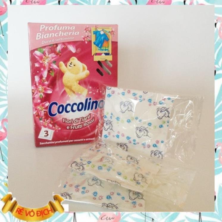 Túi Thơm Tủ Quần Áo Coccolino 3ks Frutti Rossi