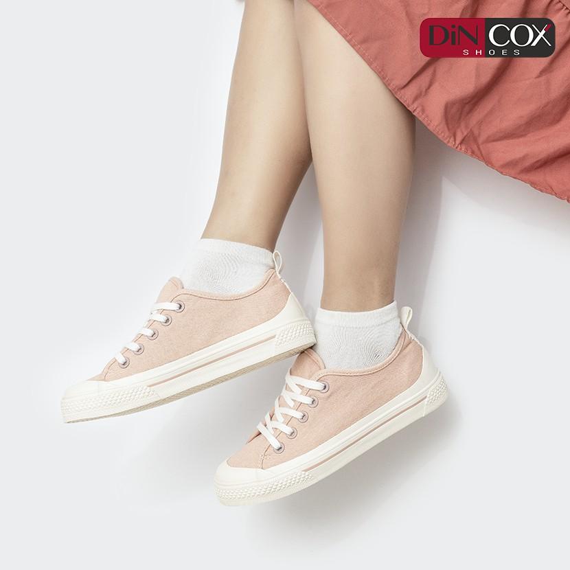 Giày Sneaker Dincox Nữ Vải Canvas C20 Pink Chính Hãng Cá Tính