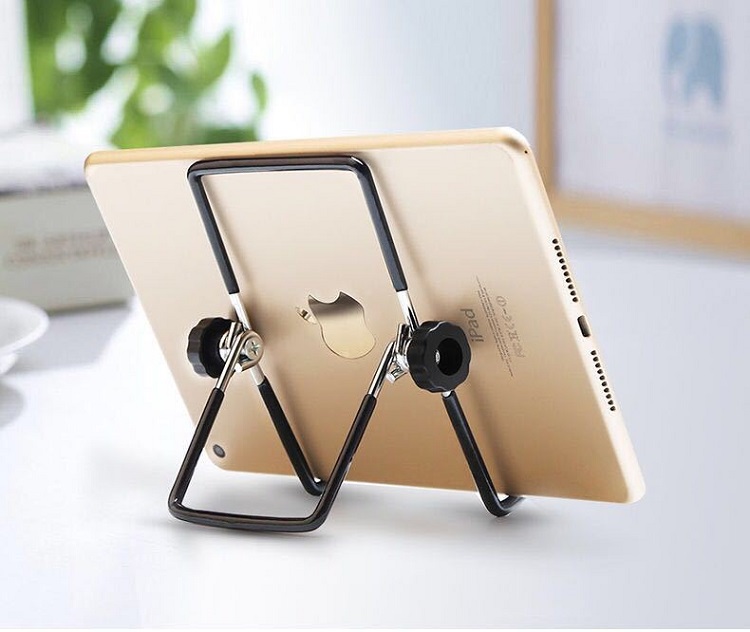 Giá Đỡ Mini Cho Điện Thoại, iPad Chất Liệu Kim Loại Siêu Bền