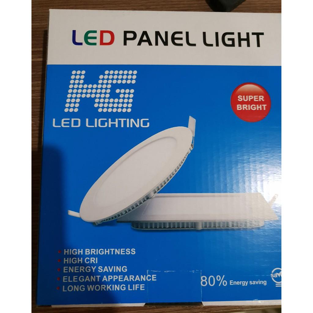 Bộ 5 đèn led âm trần siêu mỏng tròn 9w ánh sáng trắng