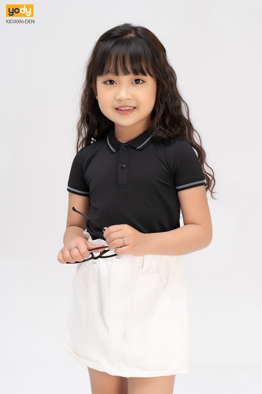 Áo Phông Polo Trẻ Em Coolmax YODY Thông Thoáng Và Mềm Mịn - KID3096