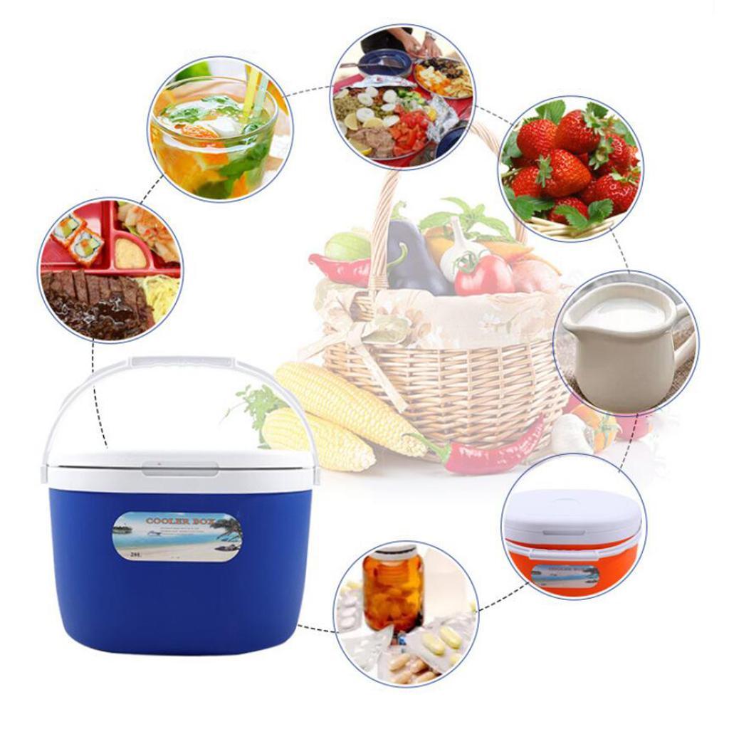 Outdoor Camping Picnic Drinks Food Ice Cooler Box Insulated Box