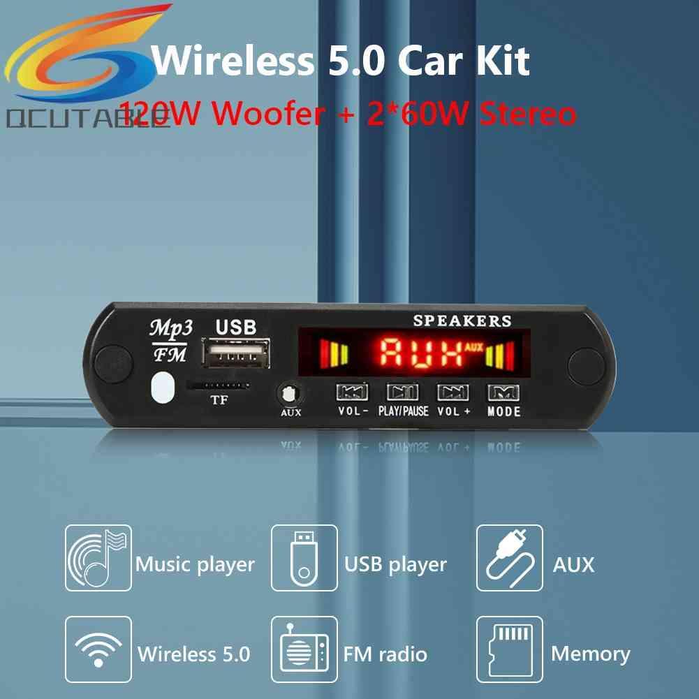 Bảng Mạch Khuếch Đại Âm Thanh MP3 Bluetooth DC 8V-24V 2x60W