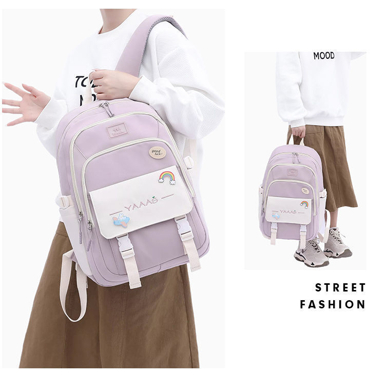 Balo thời trang phong cách Hàn Quốc dày dặn chống thấm nước dùng cho đi học, đi chơi - BEE GEE – BLTT9160