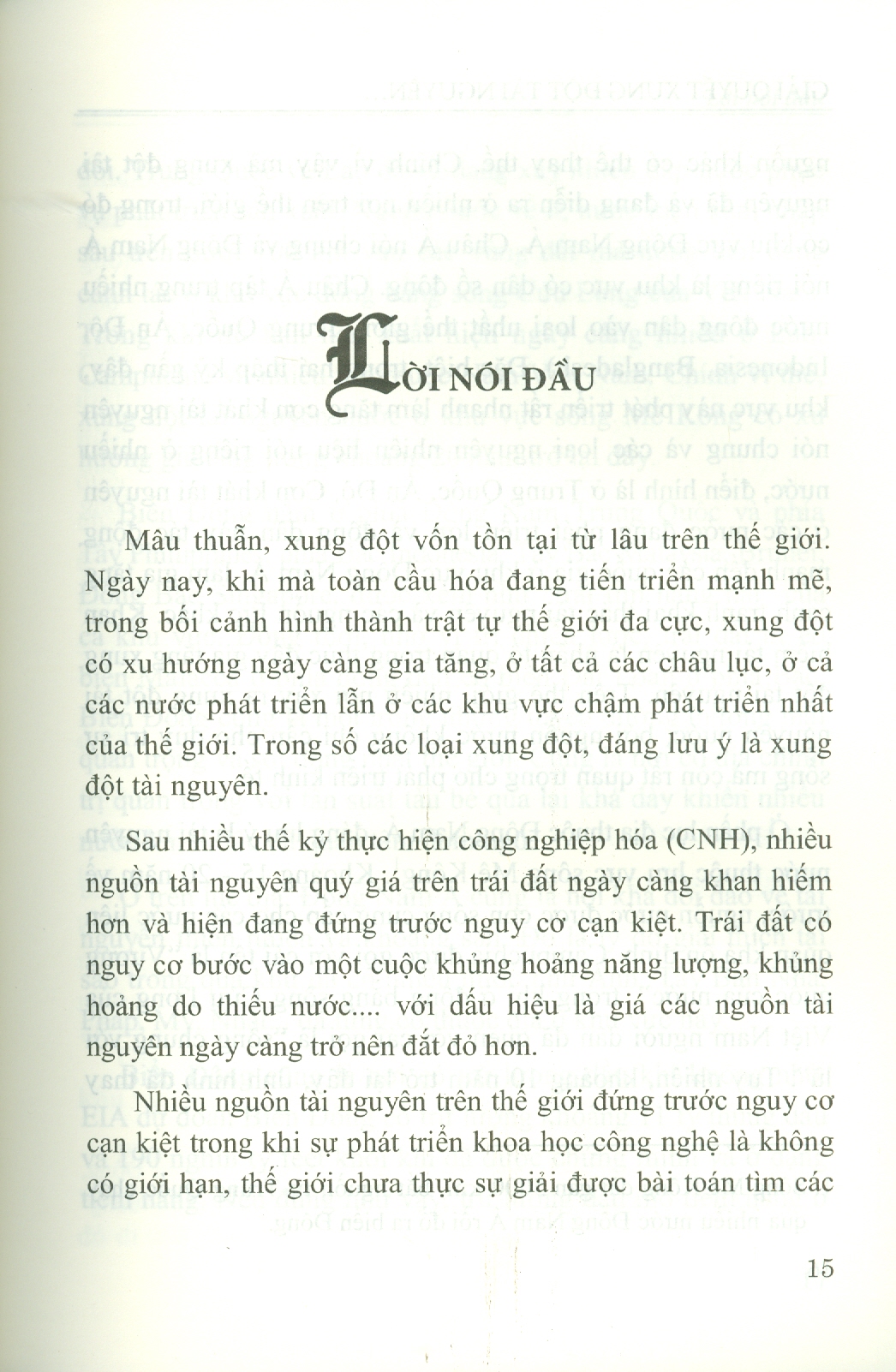 Giải Quyết Xung Đột Tài Nguyên Ở Khu Vực Đông Nam Á (Resolving Resource Conflicts In Southeast Asia) (Sách chuyên khảo)