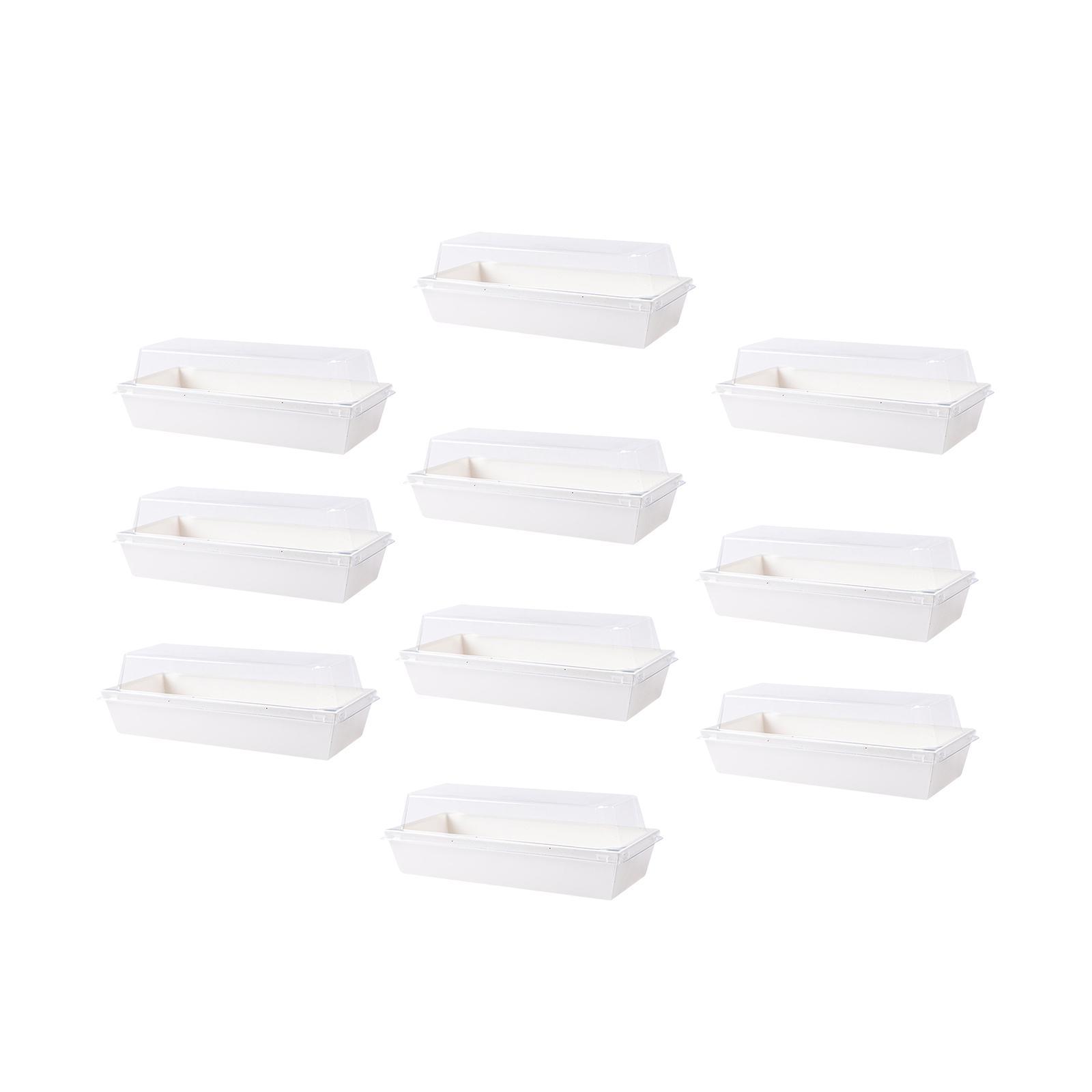 Paper Food Boxes Disposable Cake Boxes Portable Salad Cake