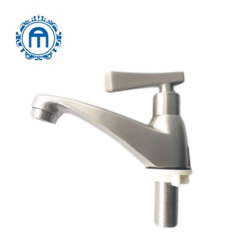 Vòi rửa mặt lạnh,vòi lavabo lạnh inox 304