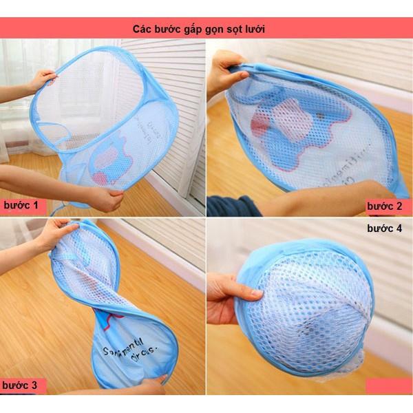 Giỏ lưới gấp gọn tiện ích thông minh