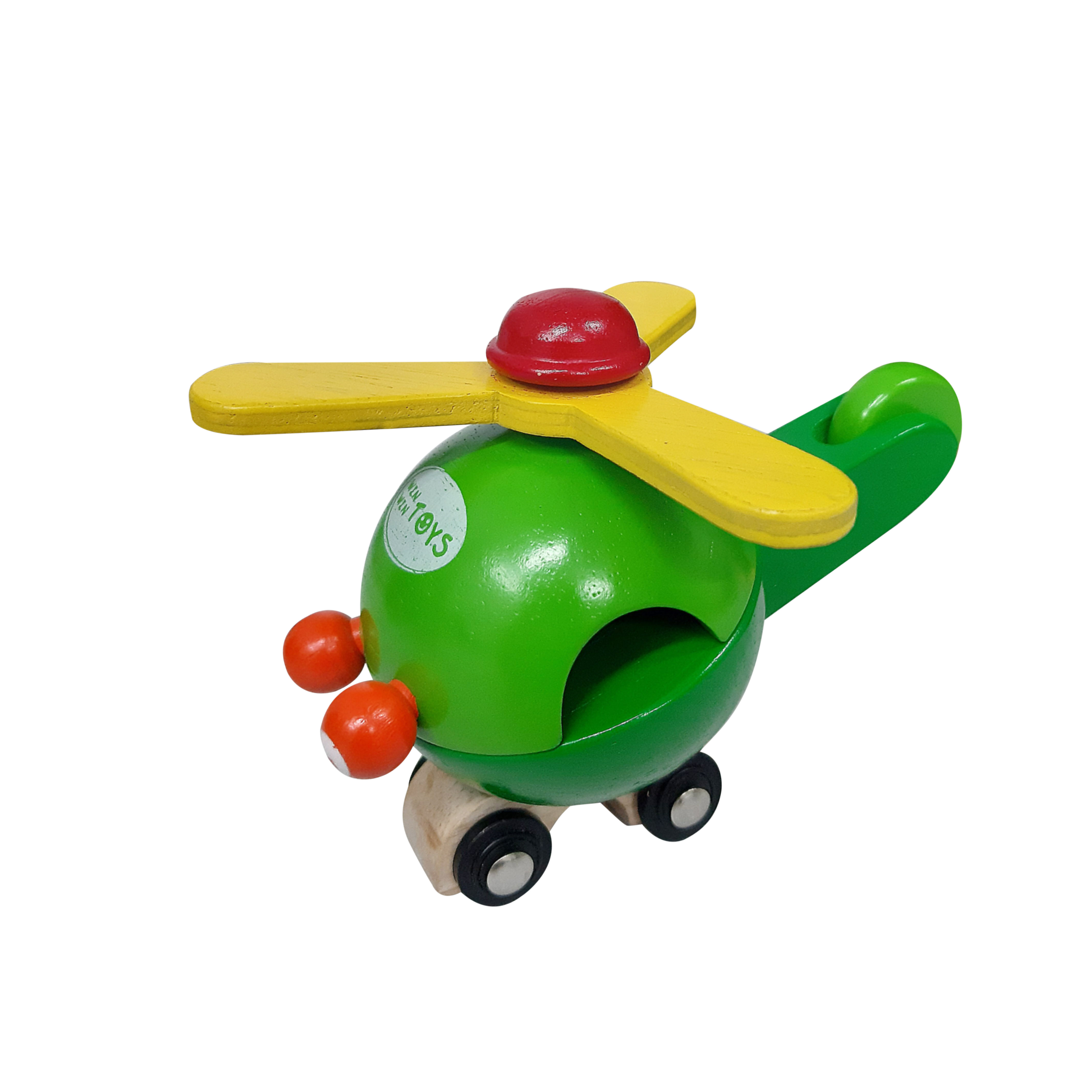 Mô hình xe đồ chơi, Trực thăng chuồn chuồn - Đồ chơi gỗ Winwintoys