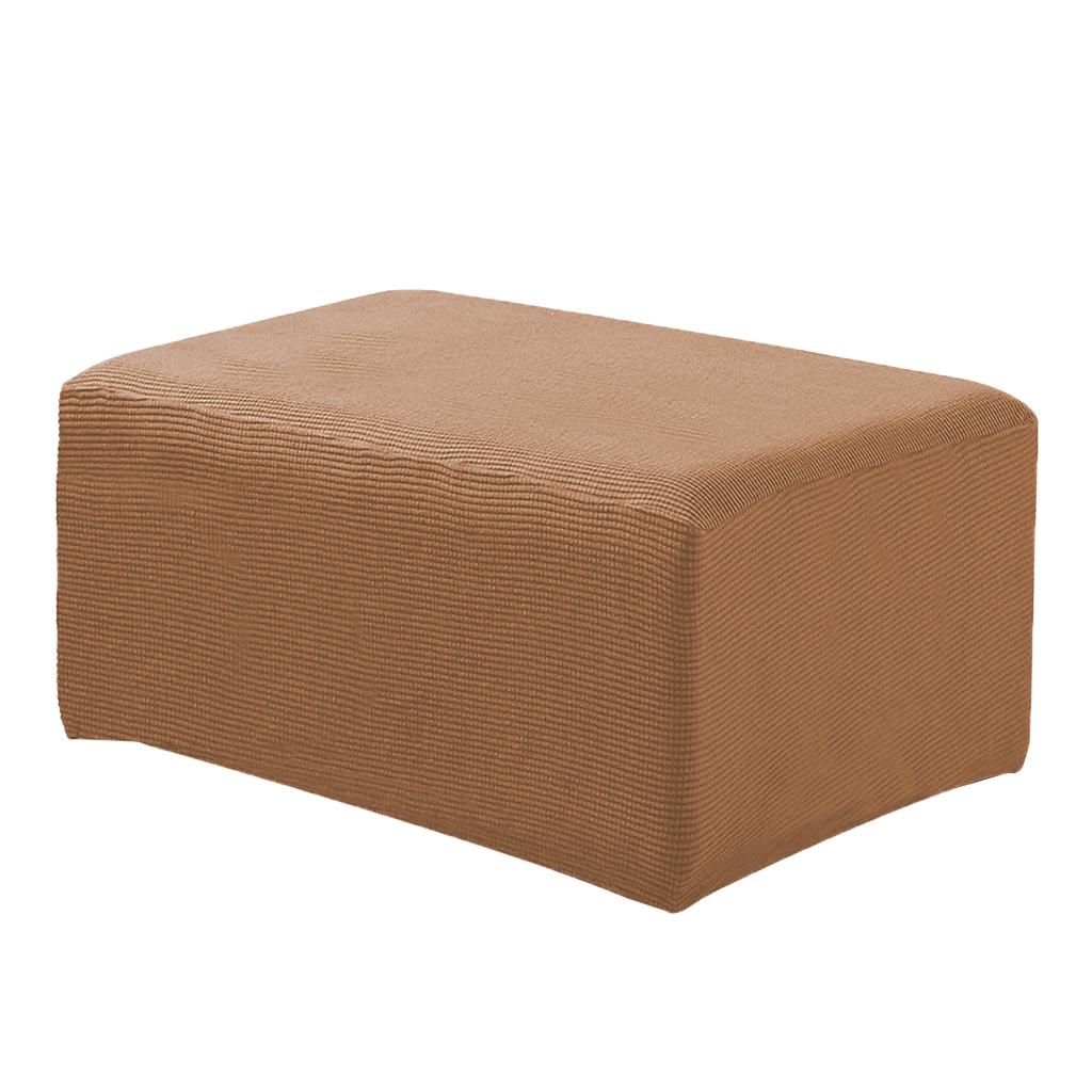 Stretch Ottoman Pouf Cover Footrest Stool Slipcover Protector A