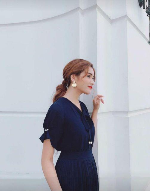 Đầm xếp li XL00260 Kèm ảnh thật