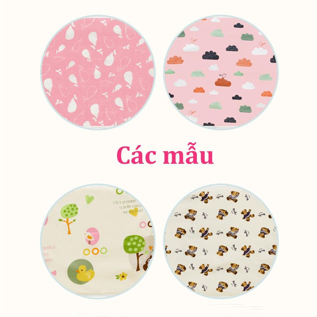 Miếng lót chống thấm cho bé trai gái loại Cao Cấp mềm mại có in hình KT 50x70cm – PK05