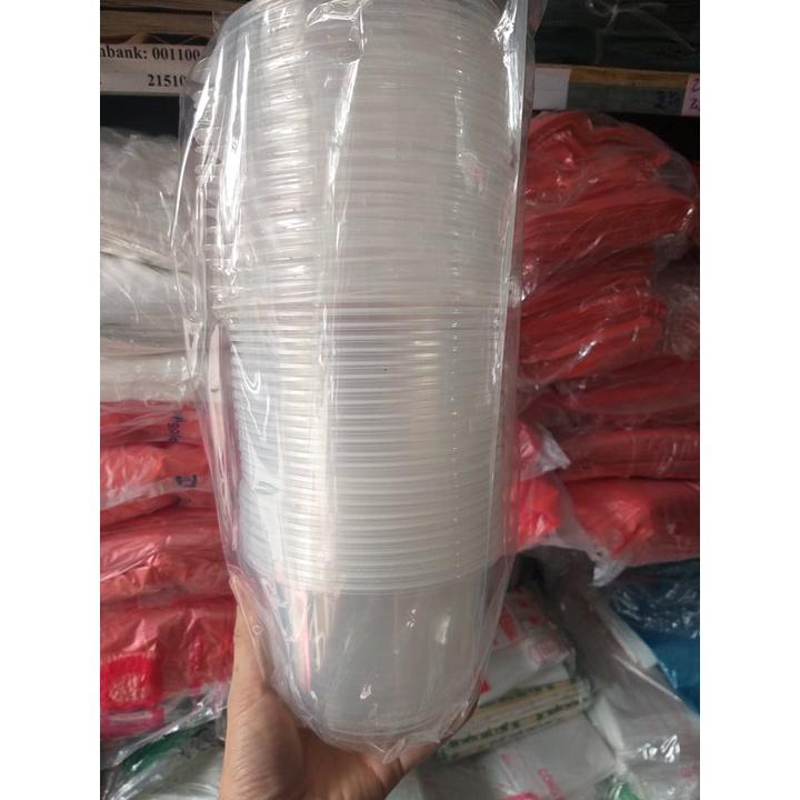 Tô nhựa, bát nhựa 1 lít đựng bún phở cháo- hàng dùng 1 lần