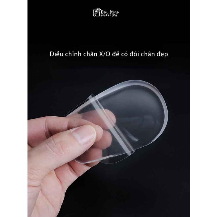 Silicone đế giày điều chỉnh chân X/O chân vòng kiềng #lot 80