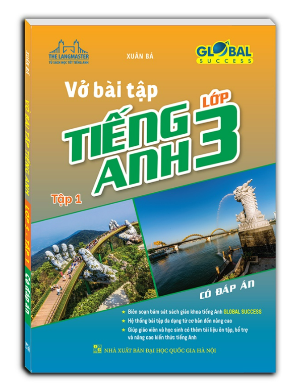Sách - GLOBAL SUCCESS - Vở bài tập tiếng anh lớp 3 tập 1