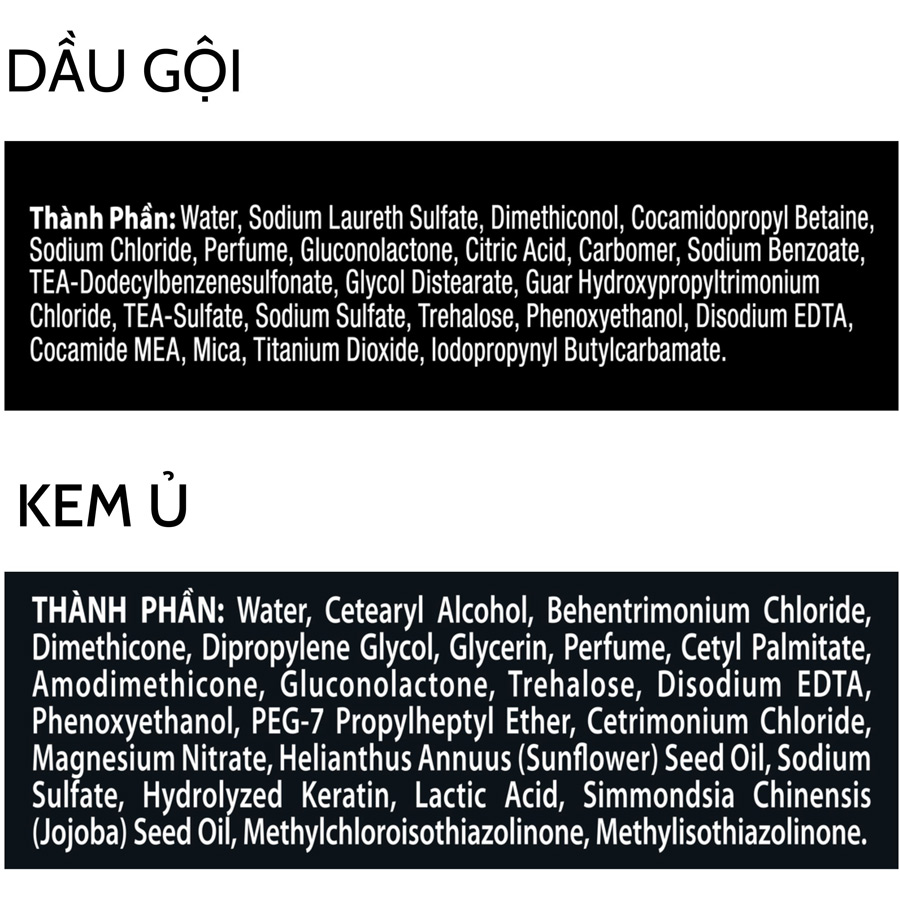 Combo Dầu Gội 850g & Kem Ủ 180ml Tresemme Salon Rebond Giúp Chắc Khỏe & Ngăn Gãy Rụng Tóc