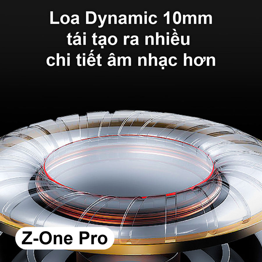 Tai nghe không dây myALO Z-One Pro: tai nghe Bluetooth 5.3 | Pin 40 giờ | Chống nước IPX4 | Thiết kế công thái học | Điều khiển cảm ứng thông minh | Hộp sạc chế tác từ Hợp kim đúc nguyên khối | Hàng chính hãng