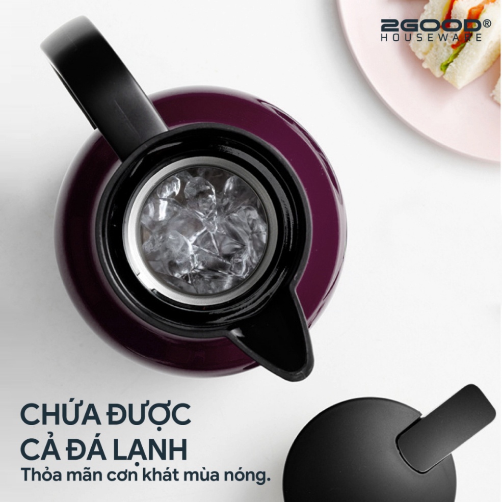 Phích Giữ Nhiệt 2GOOD FLASK B16 Pha Trà Cao Cấp Tiện Lợi - Hàng Chính Hãng