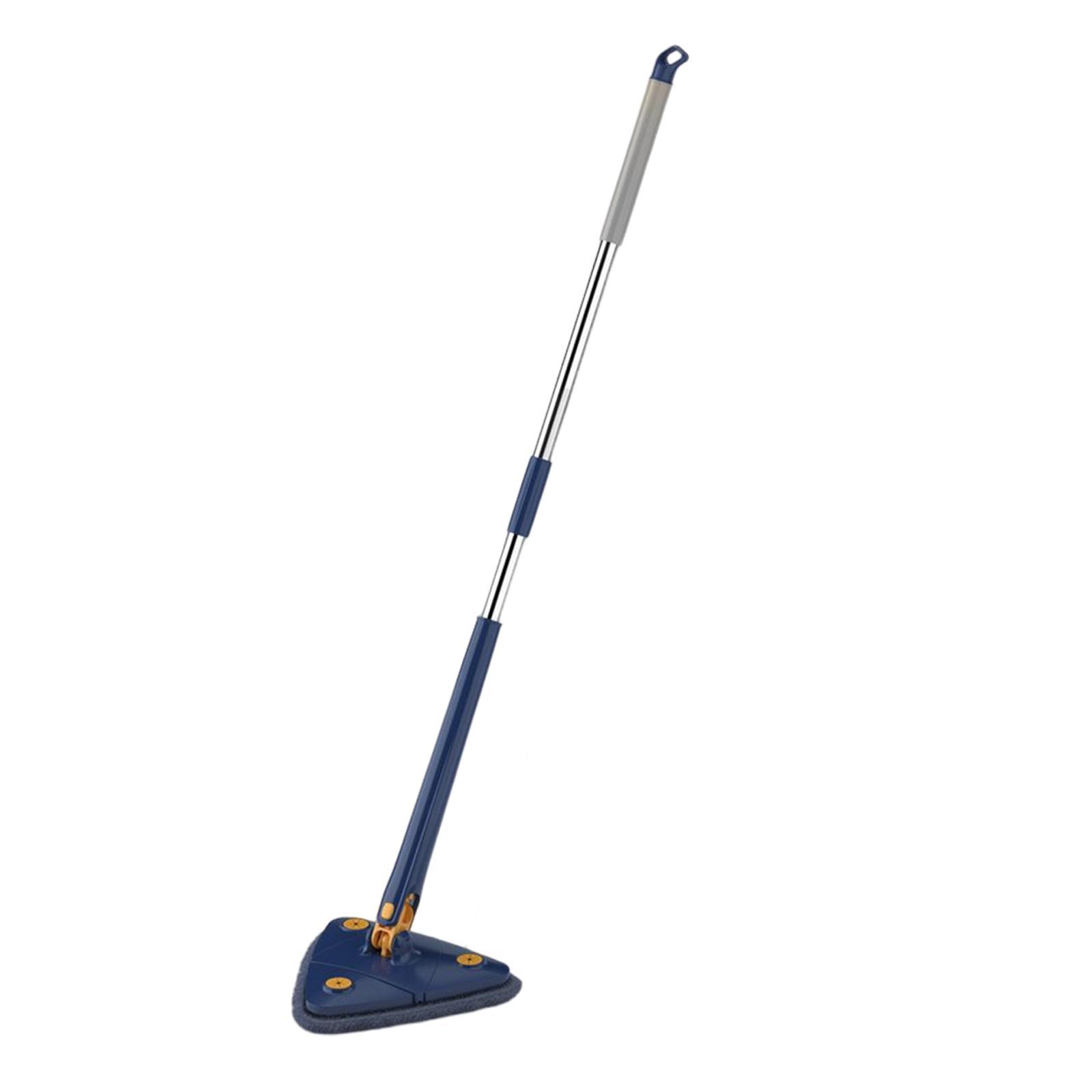 360 Rotatable Cleaning Mop with Mop Pads Triangle Floor Mop for Engineered Hardwood Laminate