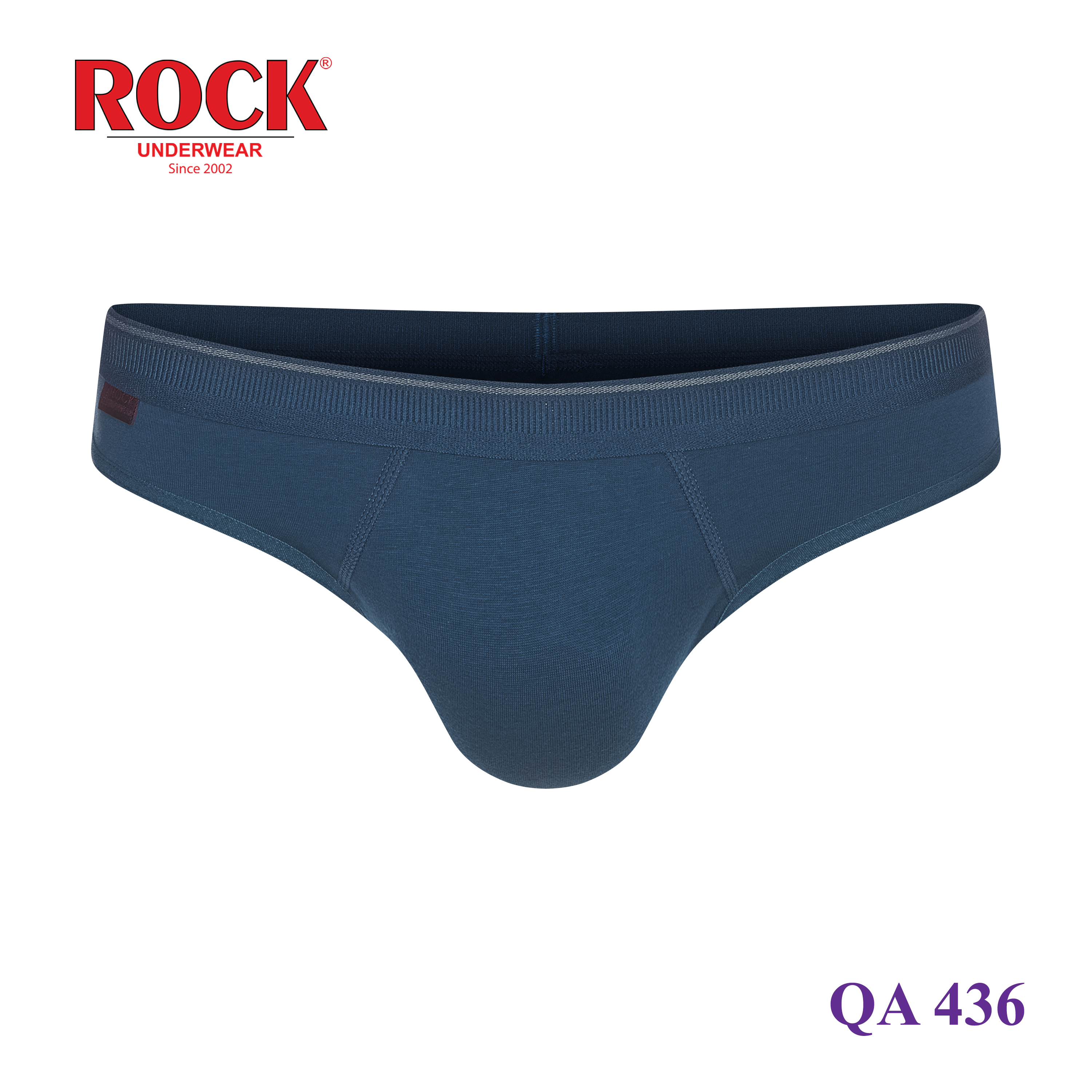 Quần lót nam cotton 4 chiều ROCK QA436 mạnh mẽ,co giãn tốt,thấm hút, ôm sát, không cấn bụng