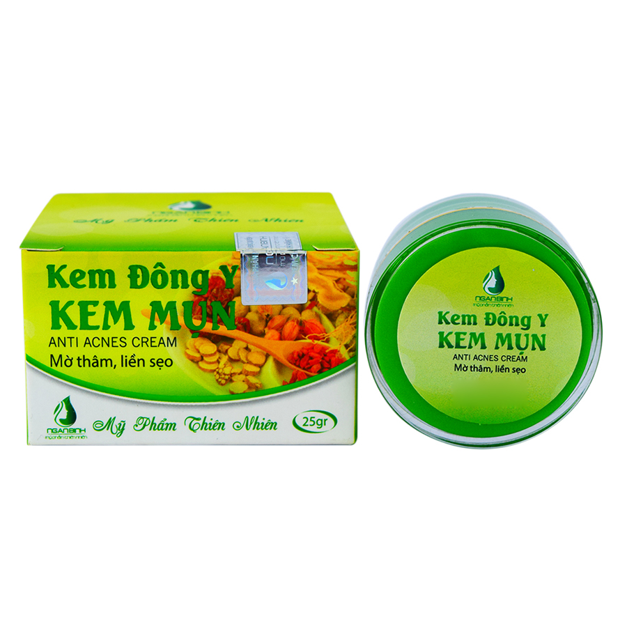 Kem Đông Y giảm Mụn Anti Acnes Cream (25g)