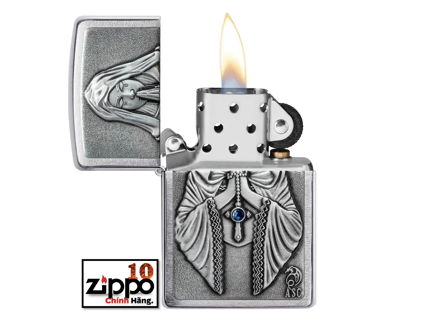 Bật lửa ZIPPO 49756 Anne Stokes - Chính hãng 100%