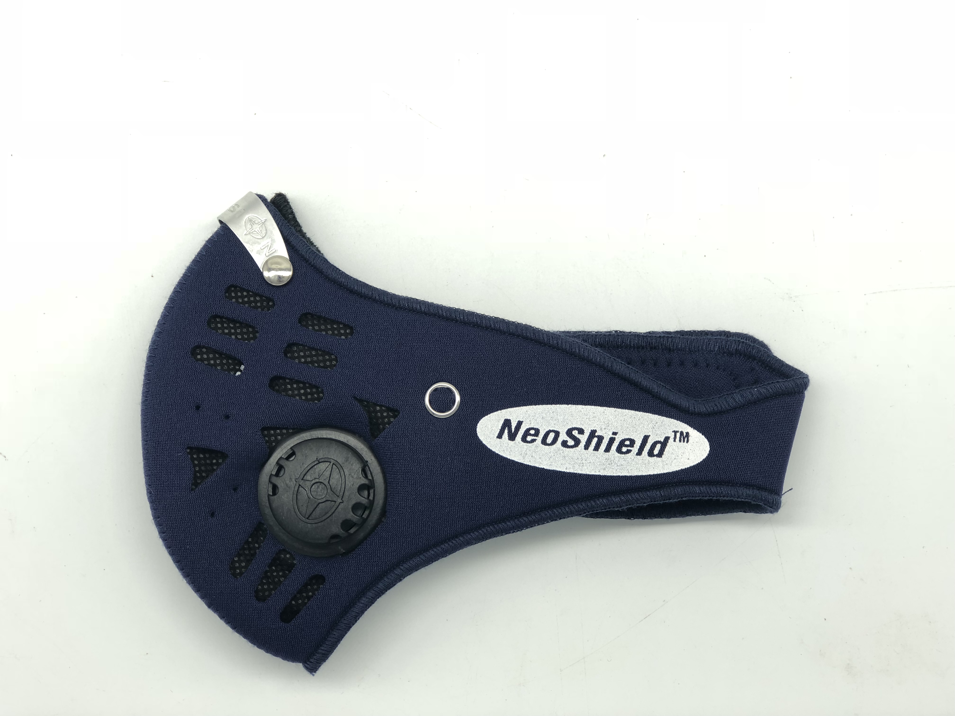 Khẩu trang than hoạt tính cao cấp chống bụi, đi dã ngoại có Van thở NeoVision NeoShield (Xanh đậm)