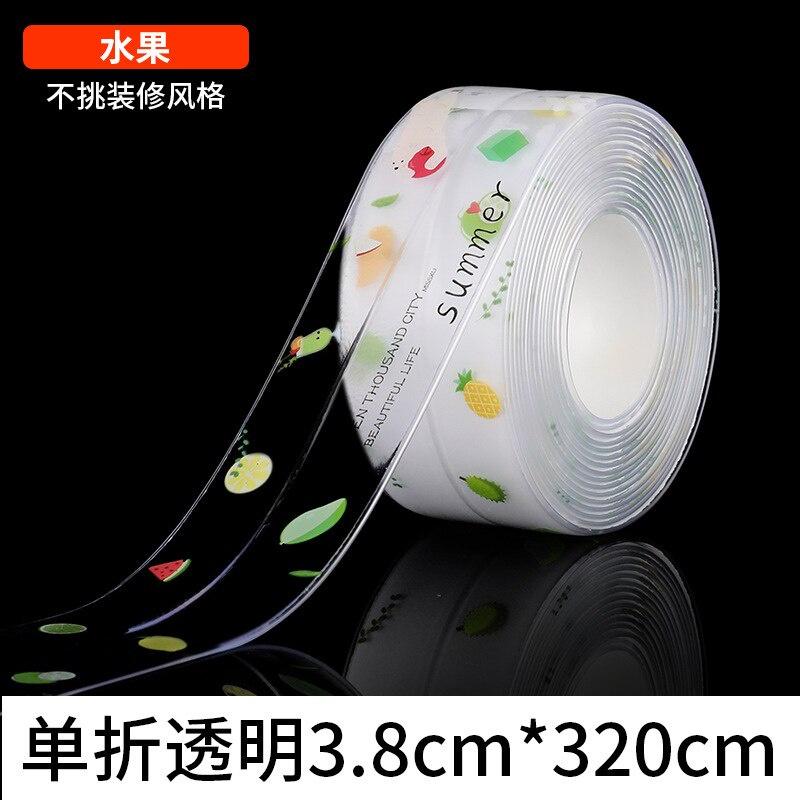 Cuộn băng dán chống thấm dầu ăn, chống thấm nước, dành cho mép chậu rửa chén, bếp, nhà vệ sinh.