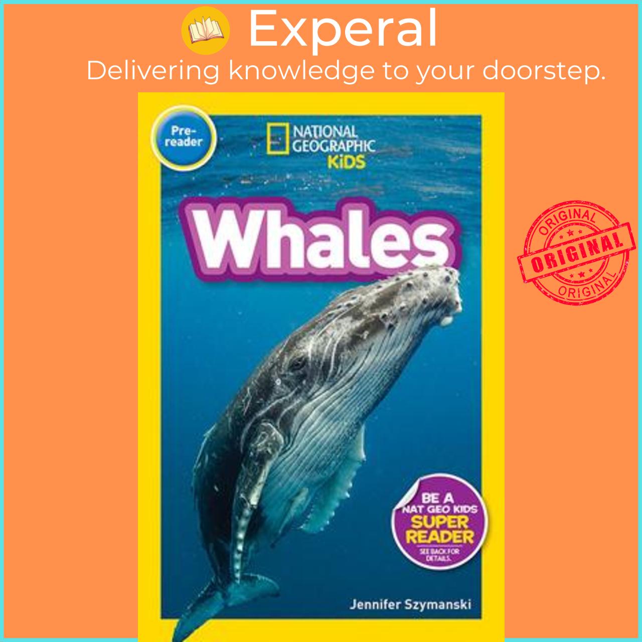 Sách - Whales Pre-Reader by National Geographic Kids Jennifer Szymanski US edition, paperback