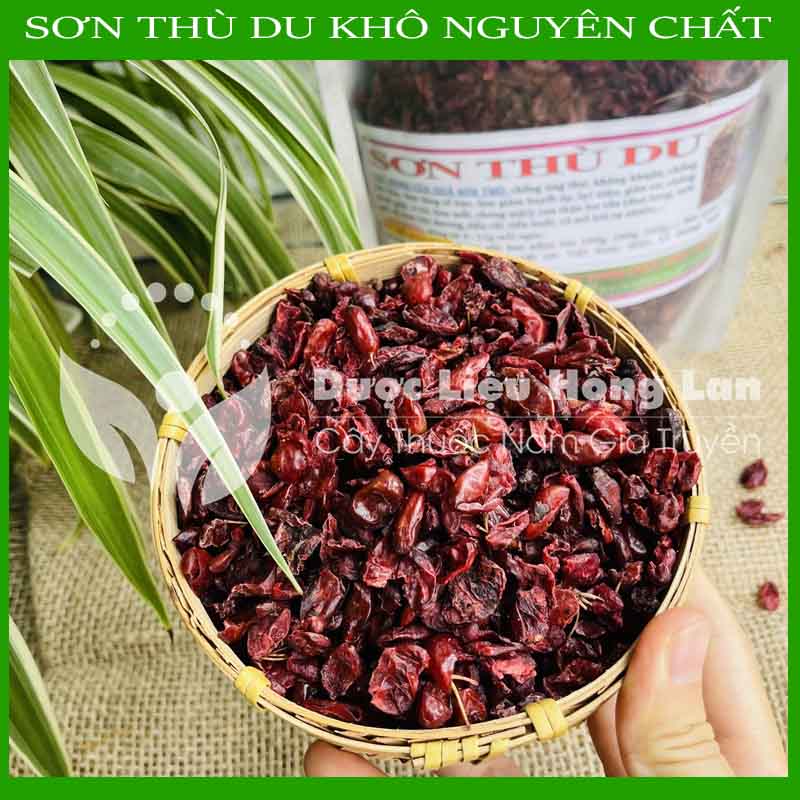 100g Sơn thù du vị thuốc bắc khô sạch