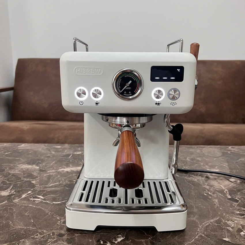 Máy pha cà phê Espresso chuyên nghiệp thương hiệu HiBREW H10 Plus cao cấp  - Hàng chính hãng