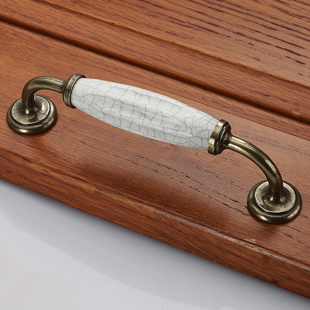5 Pieces Vintage Elegant Cabinet Pull Knobs Door Handle