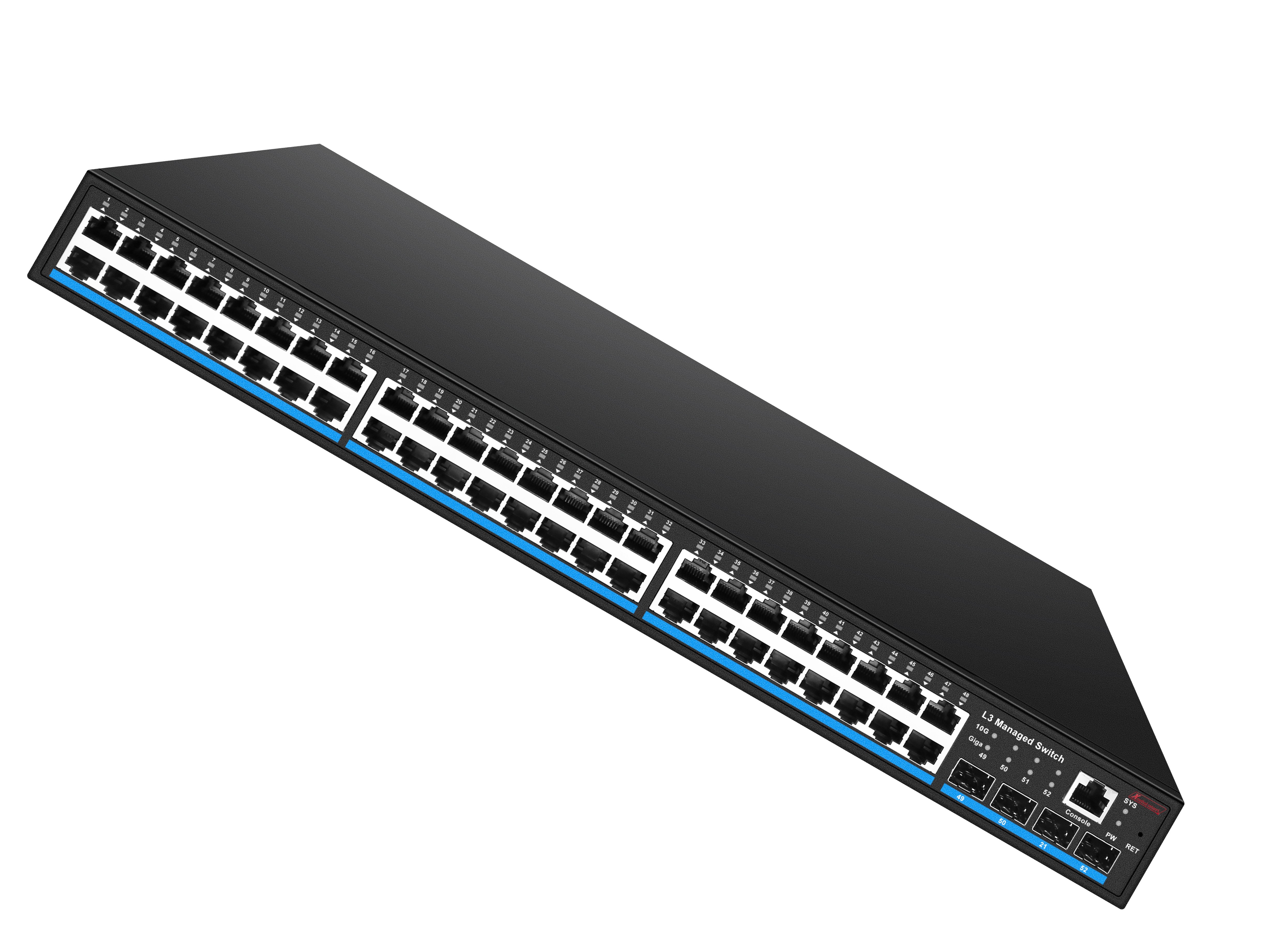 Bộ chuyển mạch 52-port managed Gigabit Switch, 4 SFP - Xmethod Network - Hàng chính hãng